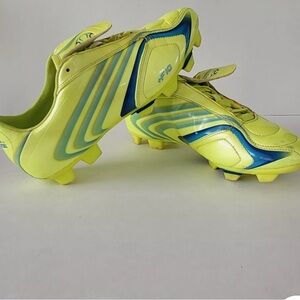 neon adidas cleats